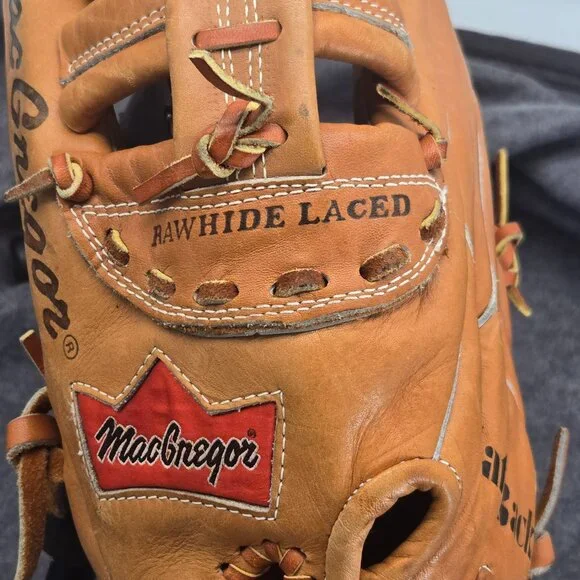 MacGregor MG65F 17R LHT Softball Glove Deep Grip Pocket HatchBack